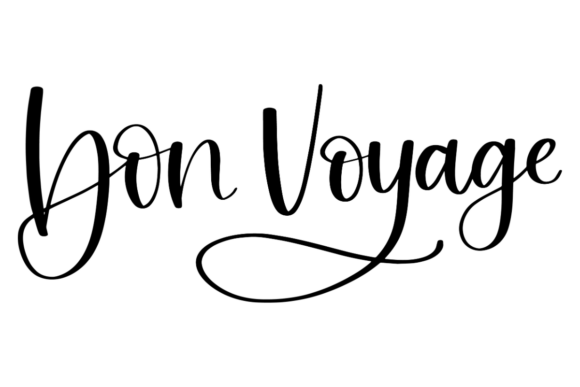 Bon Voyage, Travel Quote Graphics for Crafts & Content