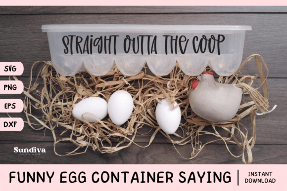 Funny Egg Container Saying SVG 2: A Crafts Graphics Review
