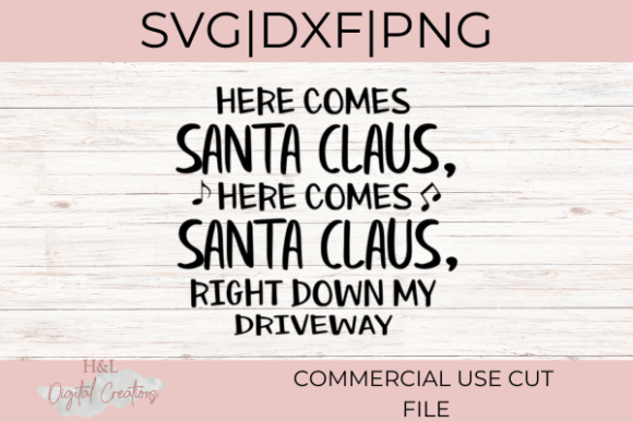 Here Comes Santa Claus SVG: A Designer's Review for Graphics and Crafts