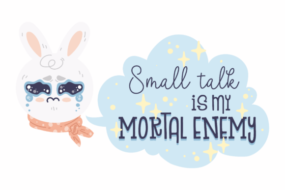 Small Talk Enemy Quote: A Designer's Take on Graphics for Crafts